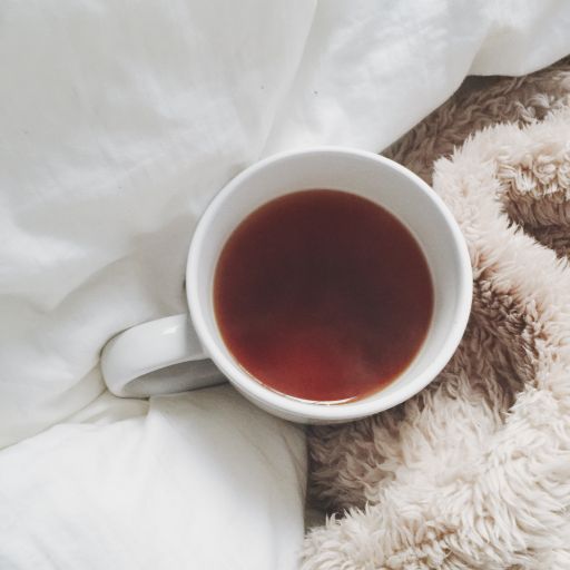 Overhead Shot Of Teacup